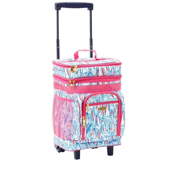 Lilly Pulitzer Other - Lilly Pulitzer rolling cooler red right return